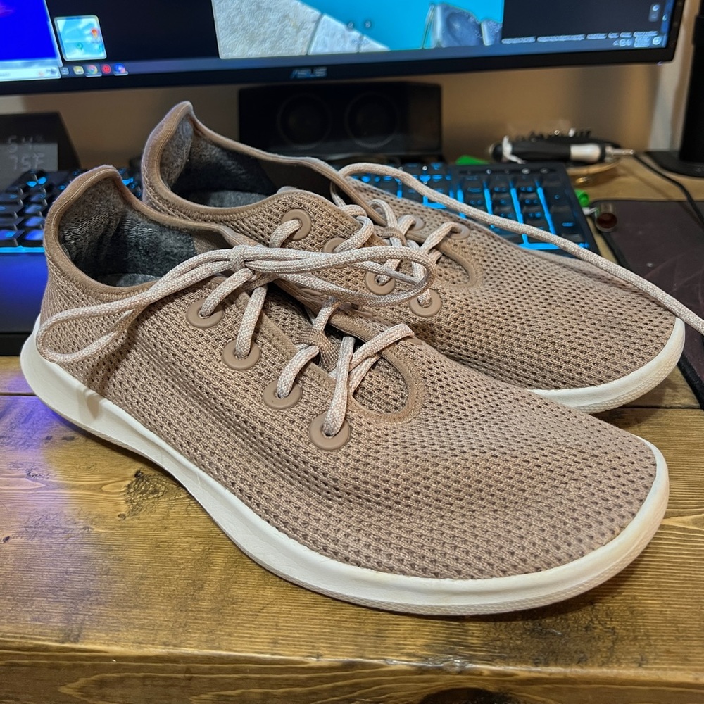 AllBirds Tree Runners Brown/Tan Color Men’s SIZE 10 Shoes/Trainers/Sneakers